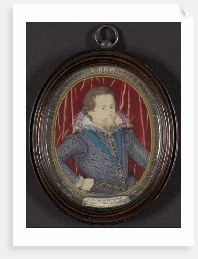 James I of England and VI of Scotland, c.1610 by Nicholas Hilliard
