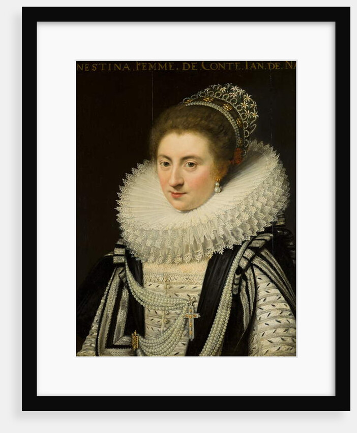 Portrait of Ernestine Yolande, Princess of Ligne, after 1618 by Jan Anthonisz. van Ravesteyn