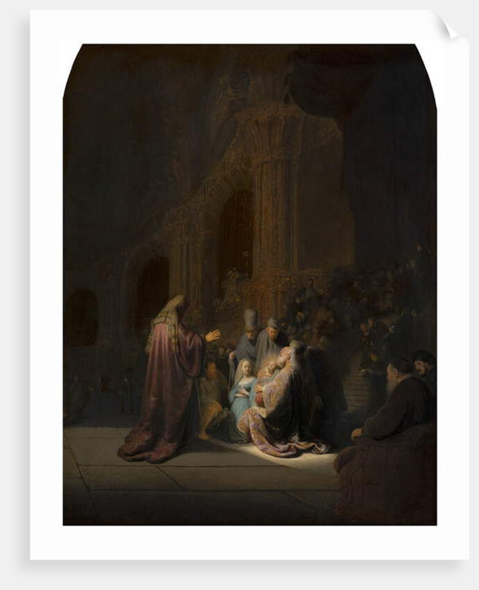 Simeon's Song of Praise, 1631 by Rembrandt Harmensz. van Rijn