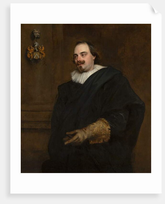 Portrait of Peeter Stevens, 1627 by Anthony van Dyck