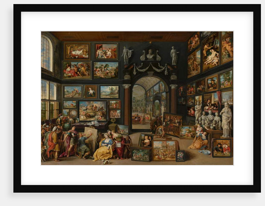 Apelles Painting Campaspe, c.1630 by Willem van II Haecht
