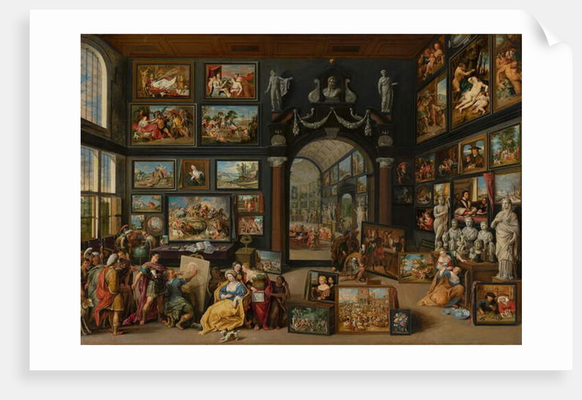 Apelles Painting Campaspe, c.1630 by Willem van II Haecht