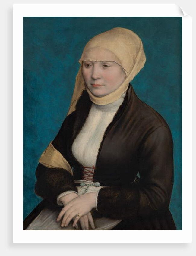 Portrait of a Woman from Southern Germany, c.1520-25 by Hans Holbein the Younger
