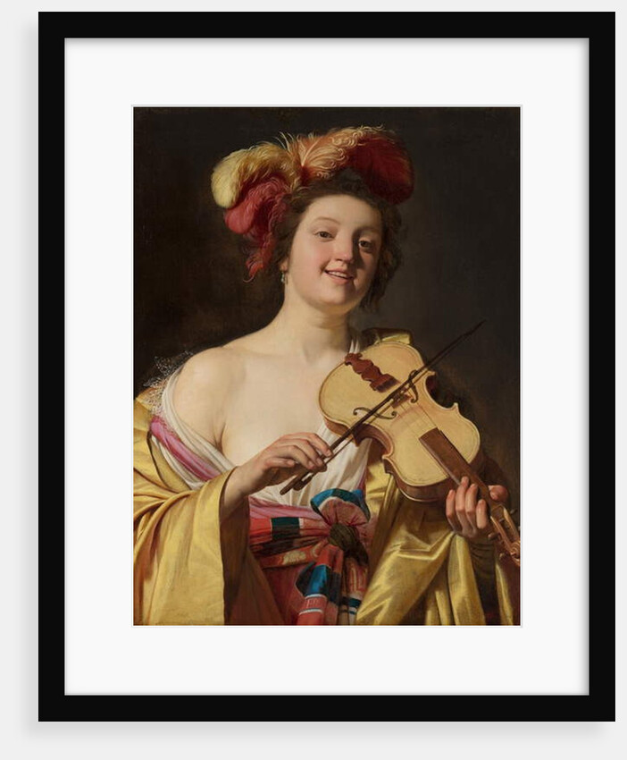 The Violin Player, 1626 by Gerrit van Honthorst