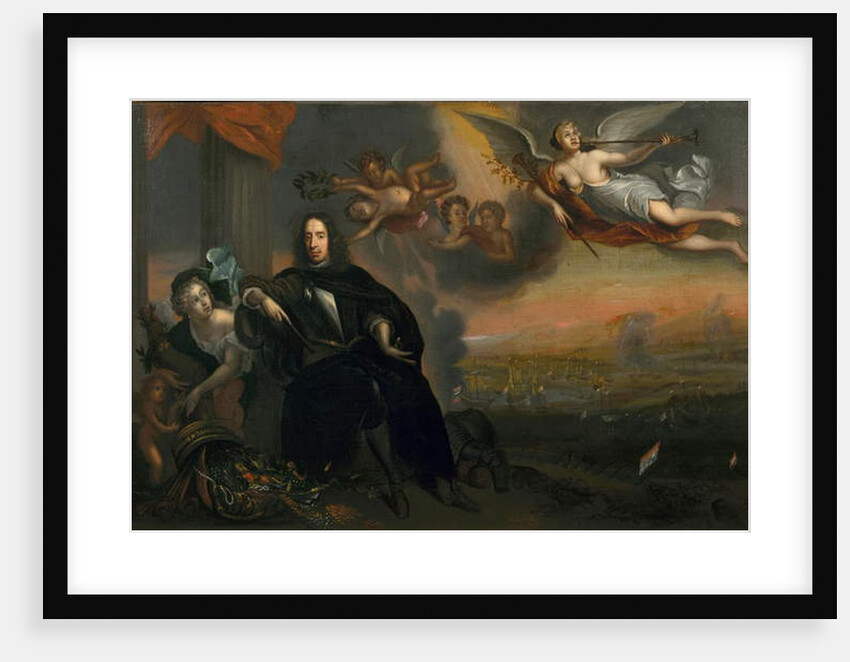 Allegory of Cornelis de Witt as Instigator of the Victory at Chatham in 1667 by Jan de Baen