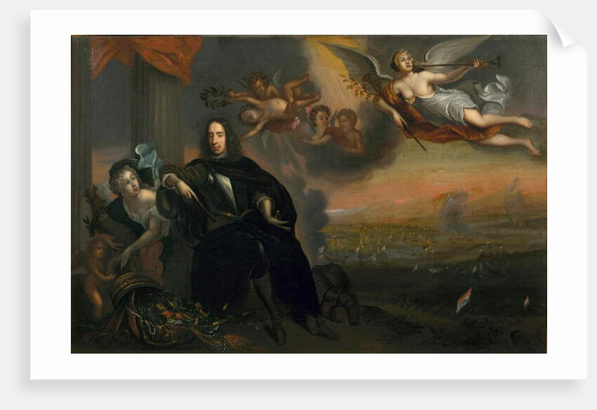 Allegory of Cornelis de Witt as Instigator of the Victory at Chatham in 1667 by Jan de Baen