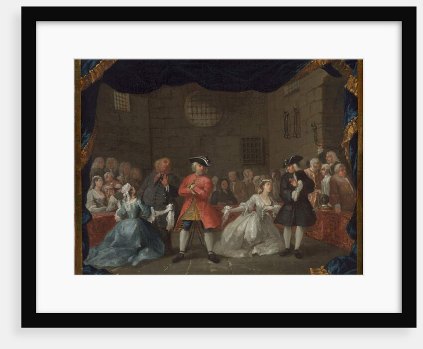 A Scene from The Beggar's Opera, 1728-29 by William Hogarth