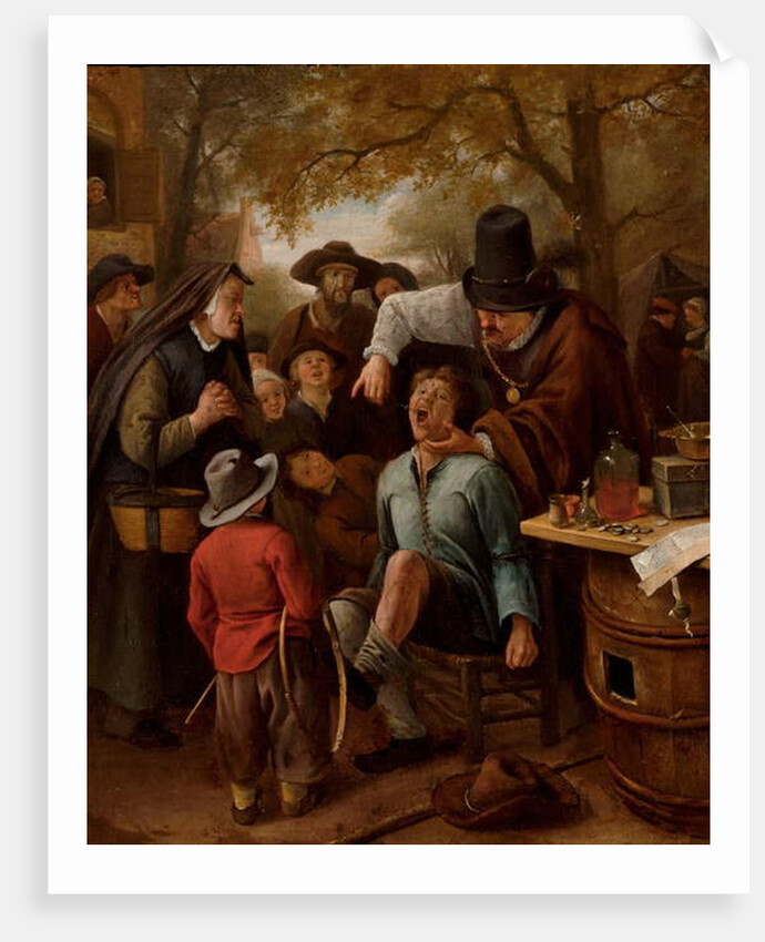 The Tooth-Puller, 1651 by Jan Havicksz. Steen