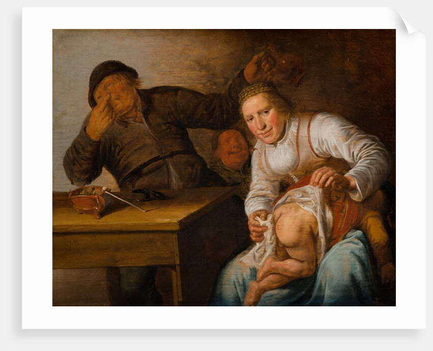 The Five Senses: Smell, 1637 by Jan Miense Molenaer