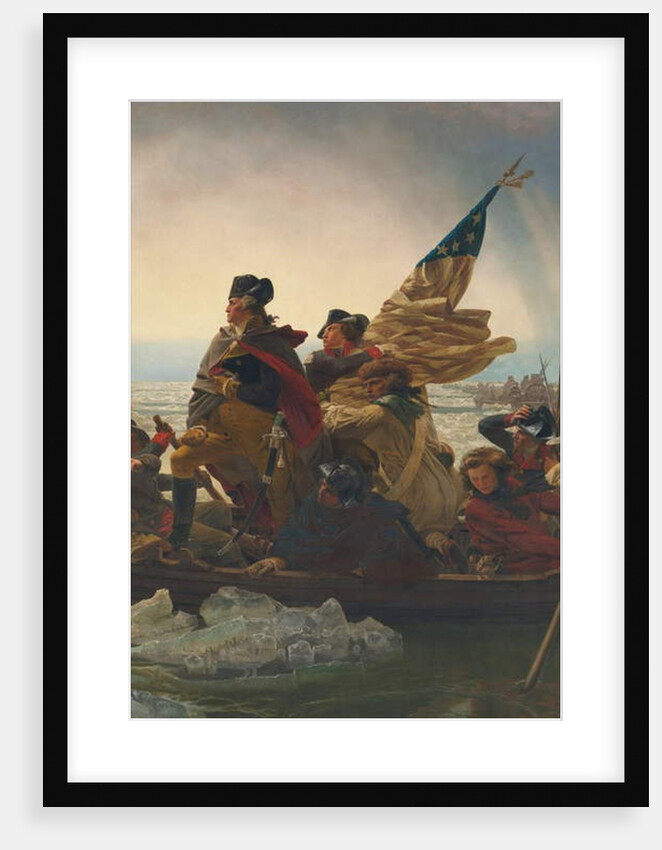 Washington Crossing the Delaware River, 25th December 1776, 1851 by Emanuel Gottlieb Leutze