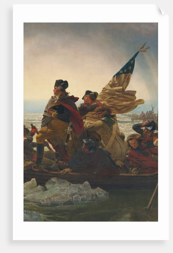 Washington Crossing the Delaware River, 25th December 1776, 1851 by Emanuel Gottlieb Leutze
