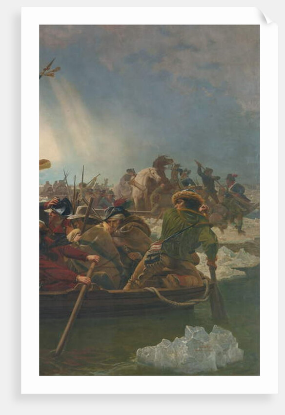 Washington Crossing the Delaware River, 25th December 1776, 1851 by Emanuel Gottlieb Leutze