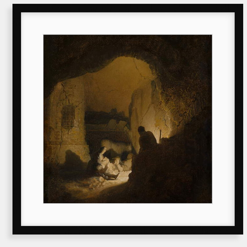 Travellers Resting, c. 1629-30 by Rembrandt Harmensz. van Rijn (circle of)