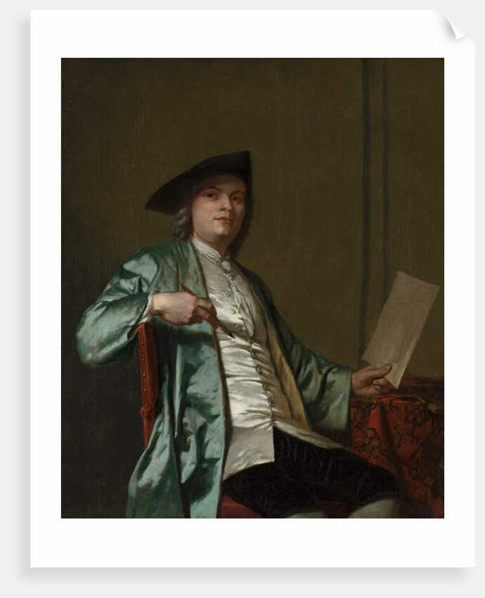 Portrait of Cornelis Ploos van Amstel, c.1758 by George van der Mijn