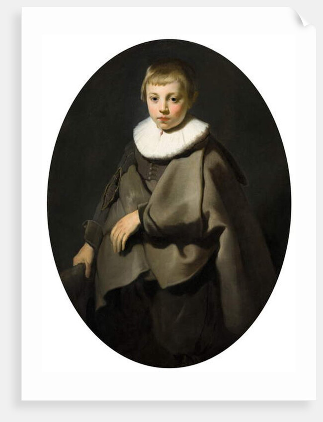 Portrait of a Boy in Grey, 1634 by Jacob Adriensz Backer