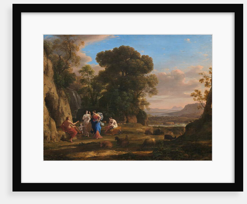 The Judgment of Paris, 1645-46 by Claude Lorrain