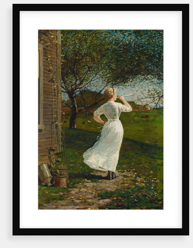 The Dinner Horn, 1870 by Winslow Homer