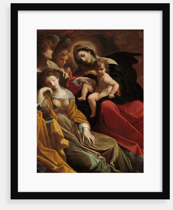 The Dream of Saint Catherine of Alexandria, c.1593 by Ludovico Carracci