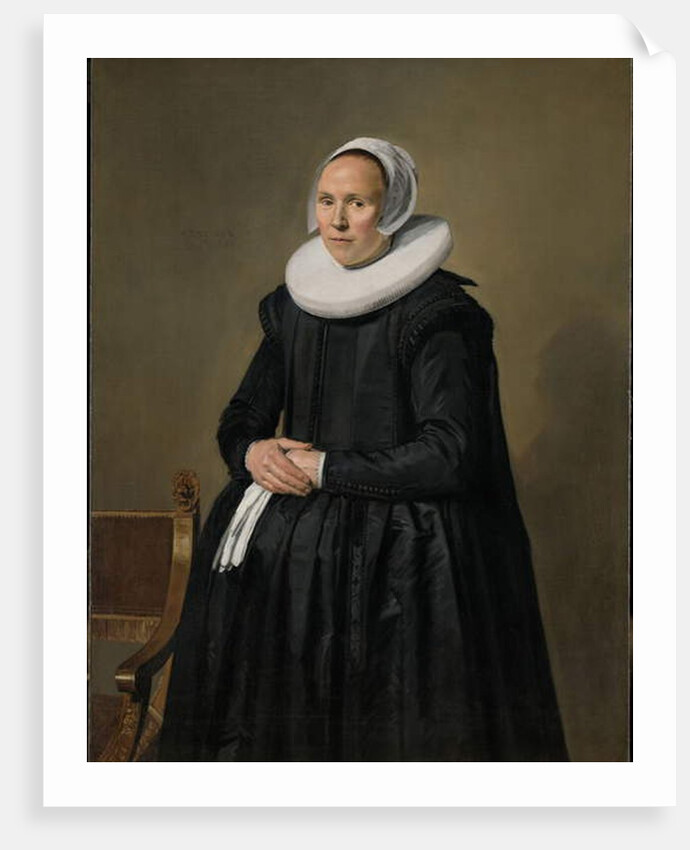 Portrait of Feyntje van Steenkiste, 1635 by Frans Hals