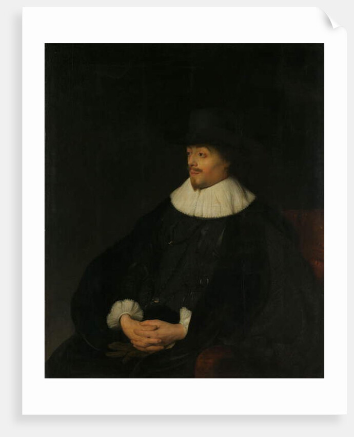 Portrait of Constantijn Huygens, c. 1628-29 by Jan the Elder Lievens