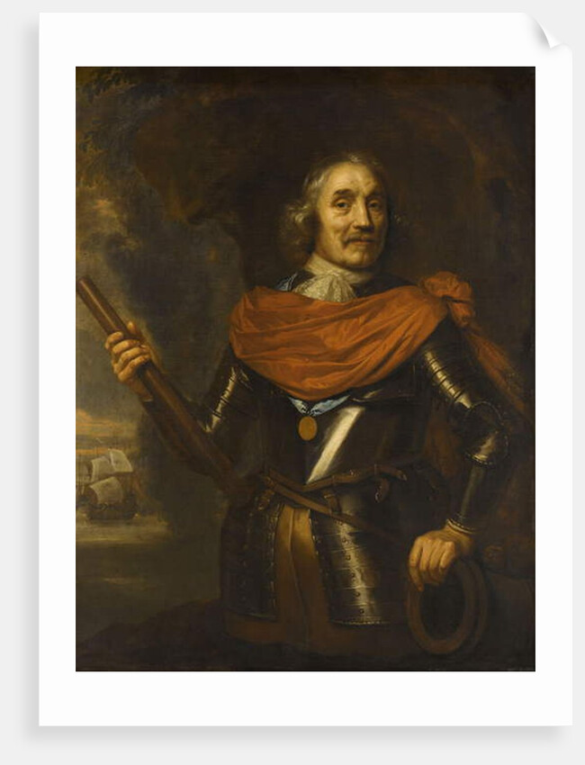 Maerten Harpertsz Tromp, Vice Admiral, 1640-53 by Jan the Elder Lievens