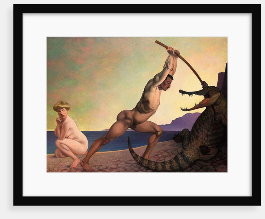 Perseus Slaying the Dragon, 1910 by Felix Edouard Vallotton