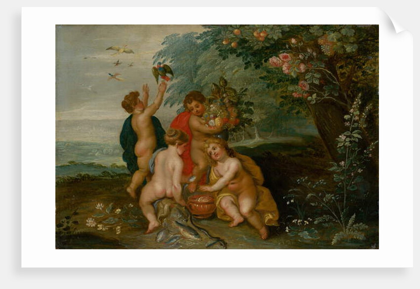 Allegory of the Four Elements, c.1610 by Jan the Elder Brueghel