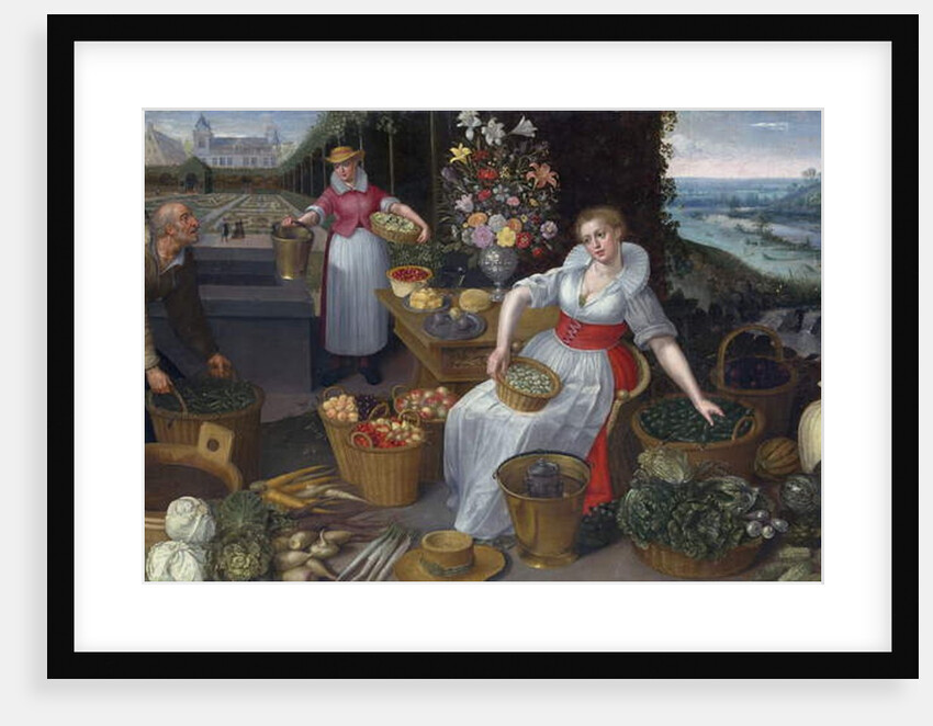 Allegory of Summer, 1595 by Lucas van Valckenborch