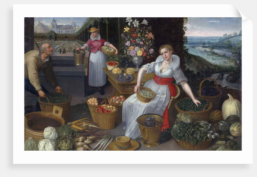 Allegory of Summer, 1595 by Lucas van Valckenborch