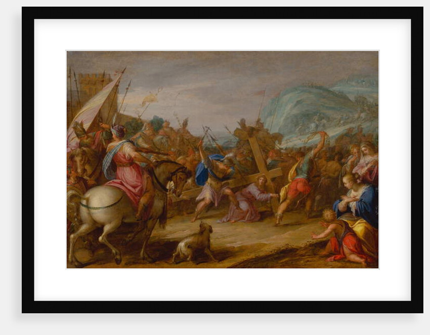 Carrying the Cross, 1587 by Johann or Hans von Aachen