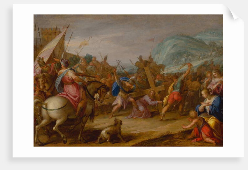 Carrying the Cross, 1587 by Johann or Hans von Aachen