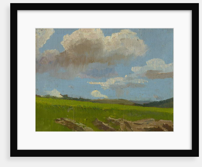 Landscape with clouds, 1890-1910 by Laszlo Mednyanszky