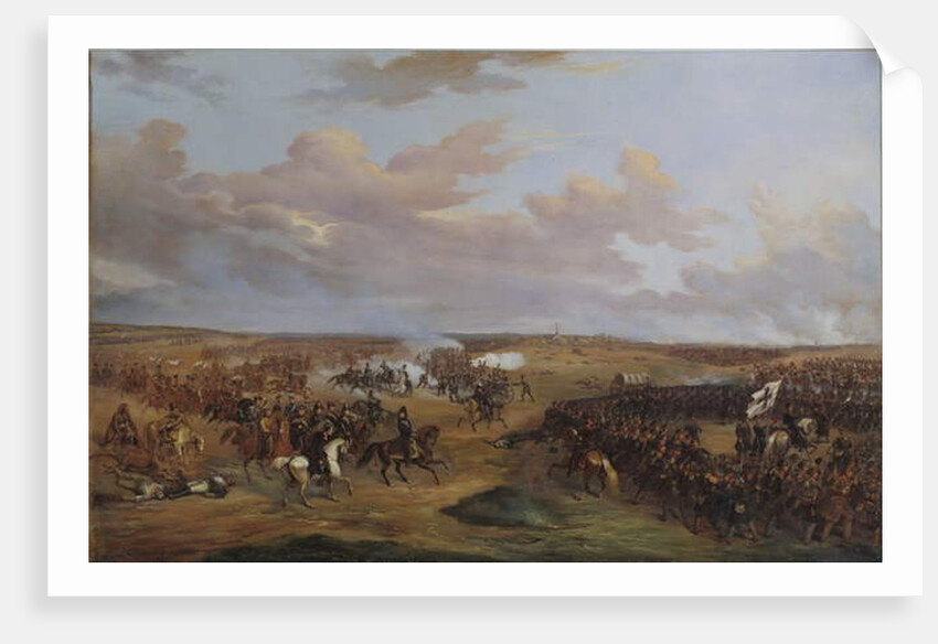 The Battle of Dennewitz, 6 September 1813, 1842 by Alexander Wetterling