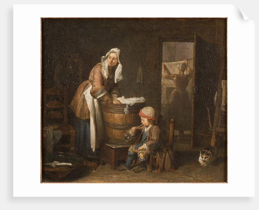 The Washerwoman by Jean-Baptiste Simeon Chardin