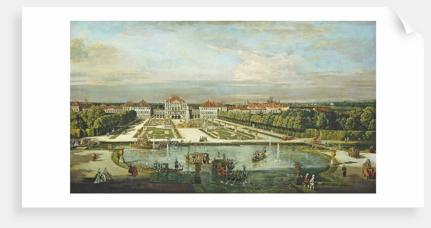 Nymphenburg Palace, Munich, c.1761 by Bernardo Bellotto