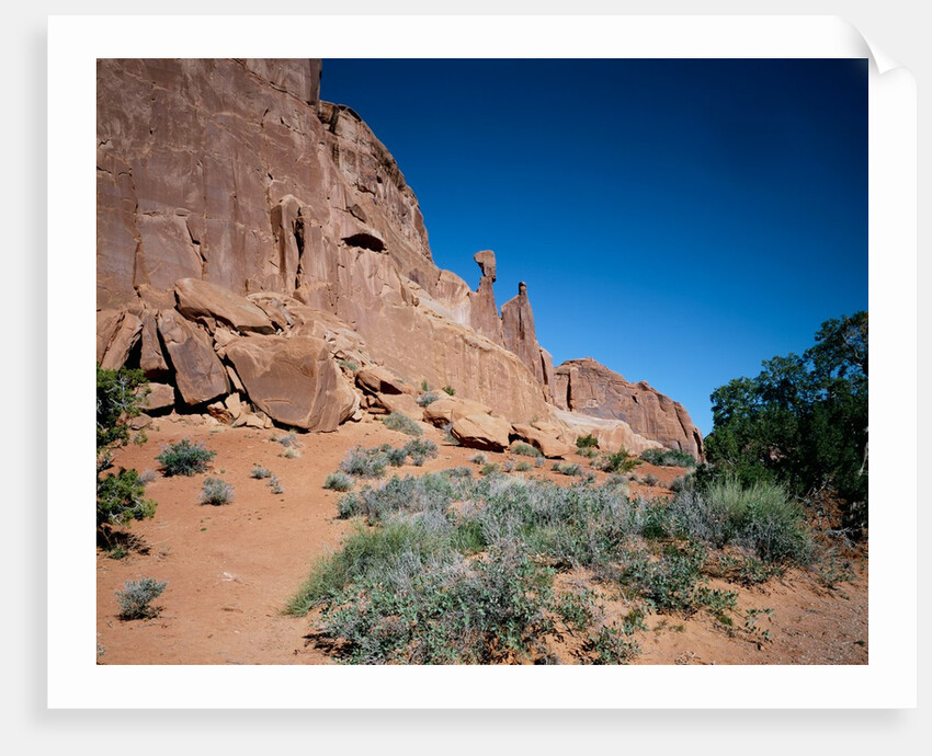 Park Avenue, Arches National Park, Utah by Anonymous