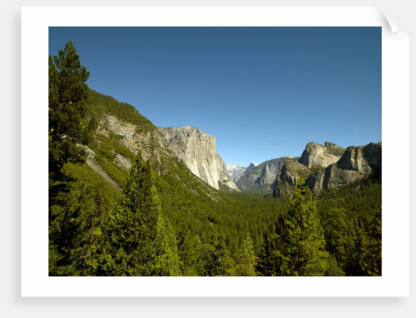 Yosemite Valley, California by Anonymous