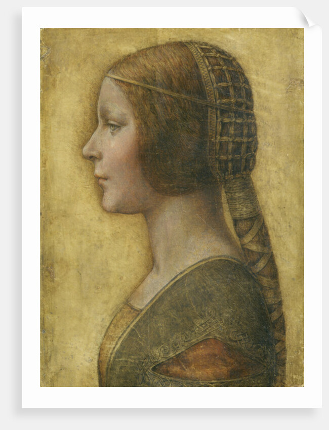 La Bella Principessa, 1495 by Leonardo da (attr.to) Vinci