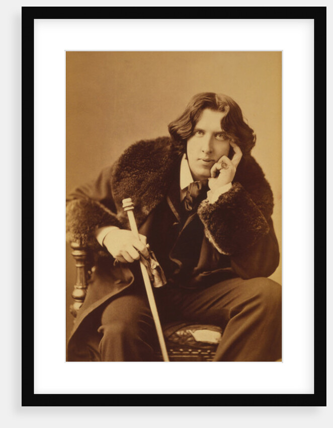 Oscar Wilde, c.1882 by Napoleon Sarony