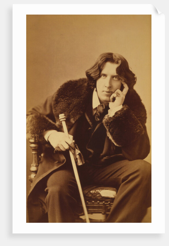 Oscar Wilde, c.1882 by Napoleon Sarony