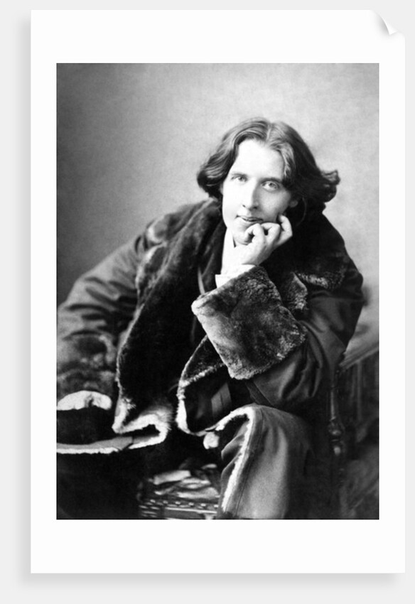 Oscar Wilde, c.1882 by Napoleon Sarony