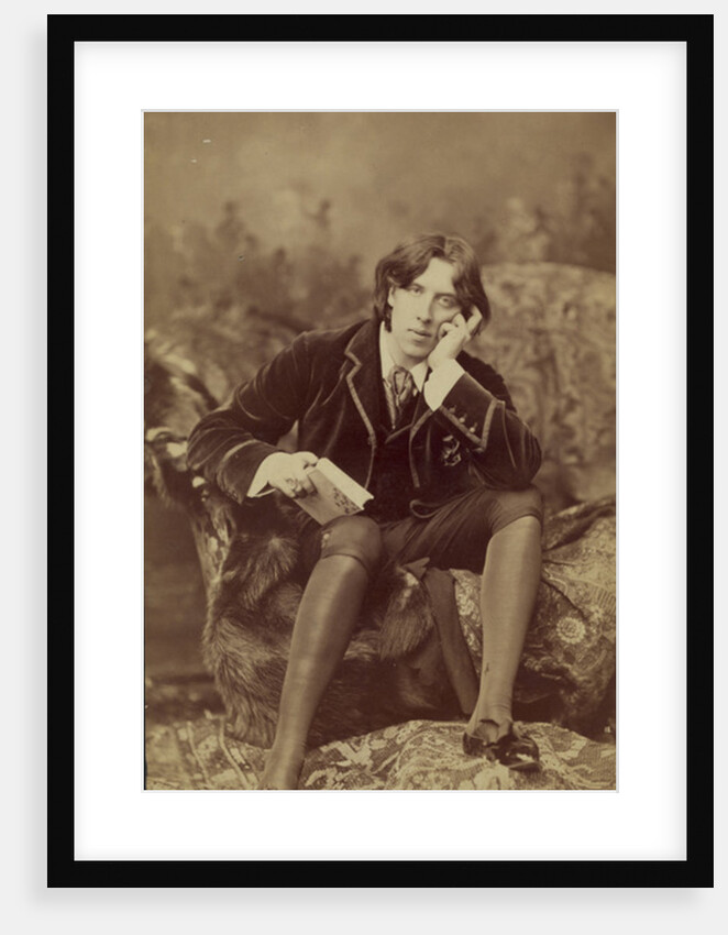 Oscar Wilde, 1882 by Napoleon Sarony