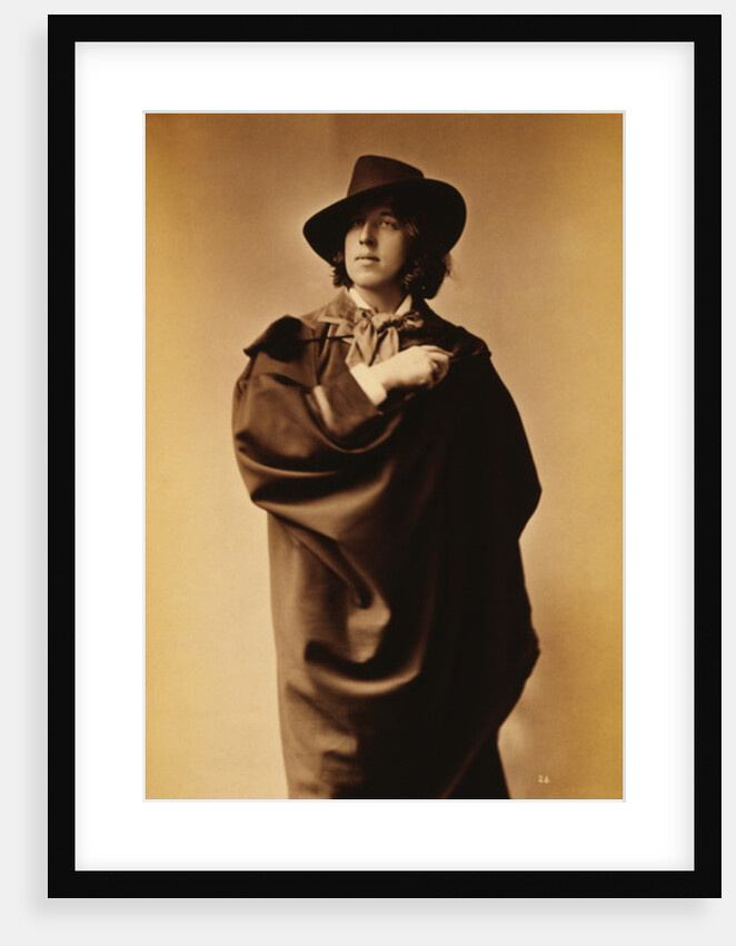 Oscar Wilde, c.1882 by Napoleon Sarony