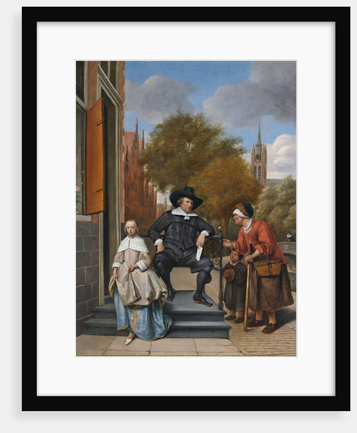 The Burgher of Delft and his Daughter, 1655 by Jan Havicksz. Steen
