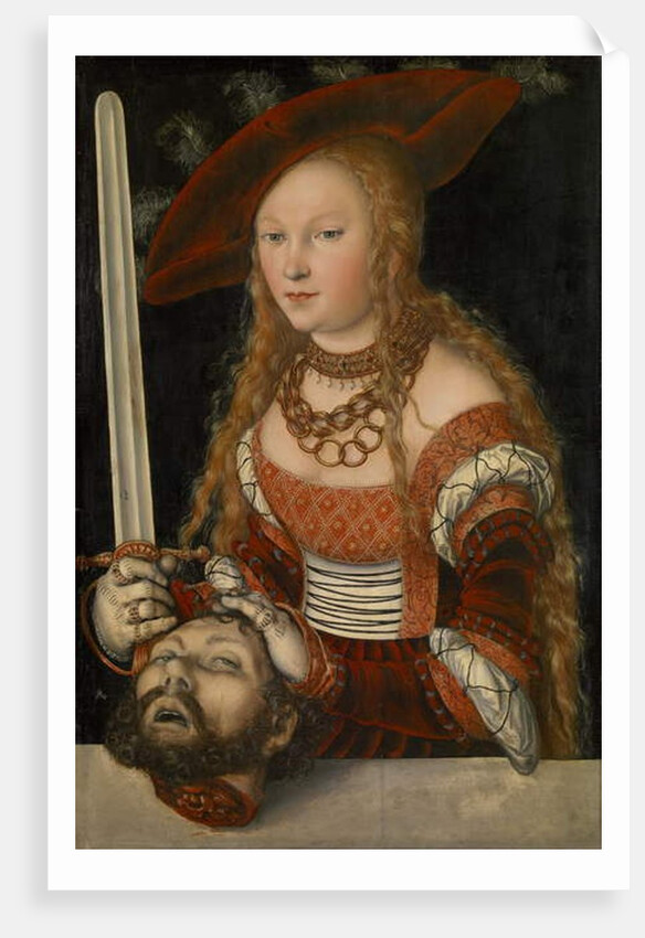 Judith with the head of Holofernes, c.1530 by Lucas the Elder Cranach