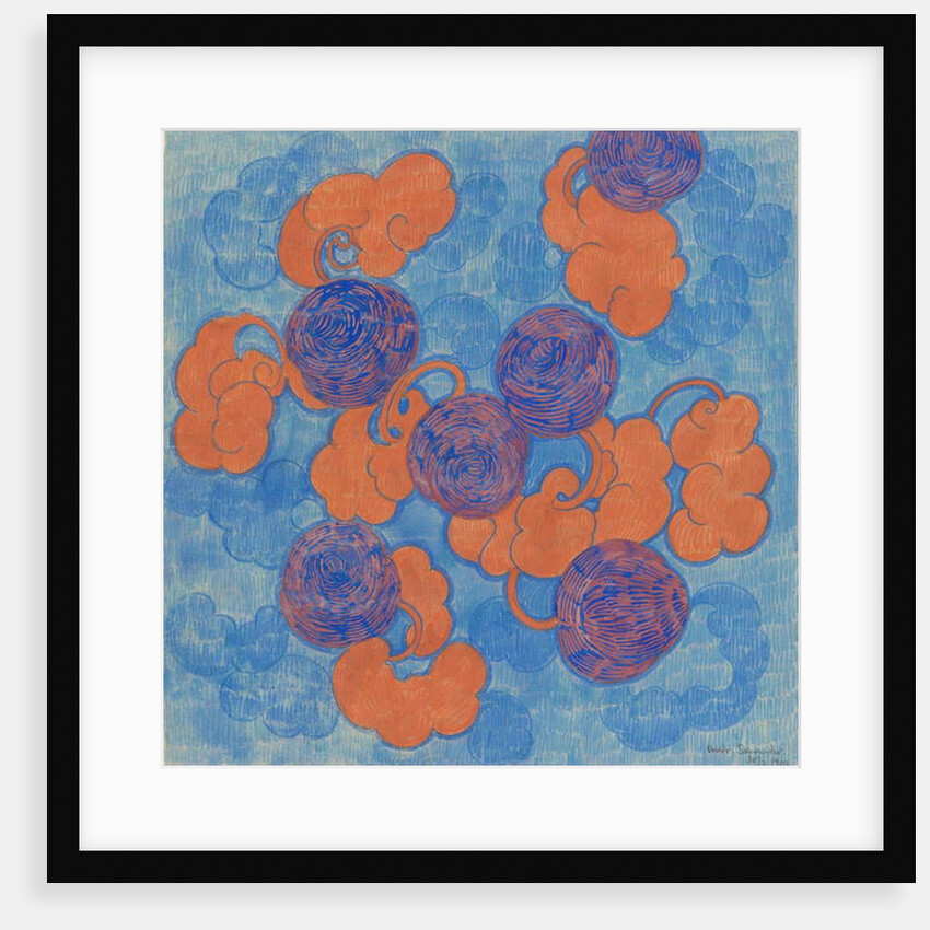 Pattern sheet, 1909 by Andreas Schneider