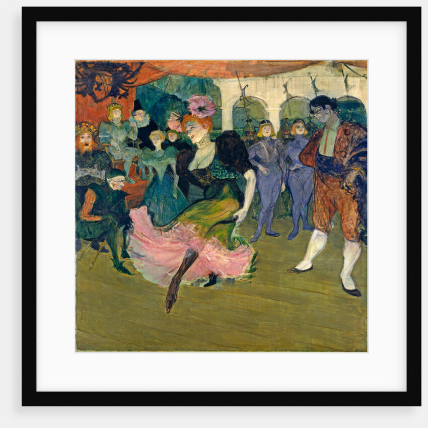 Marcelle Lender dancing the Bolero in 'Chilpéric', 1895 by Henri de Toulouse-Lautrec