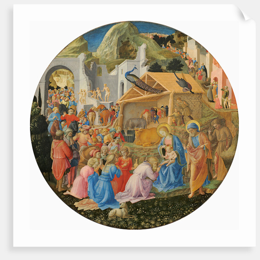 The Adoration of the Magi, c.1440-60 by Fra & Lippi F Angelico