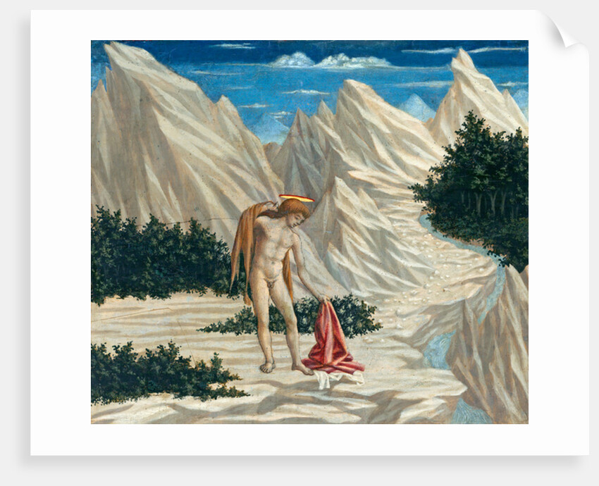 St. John in the Desert, c.1445-50 by Domenico Veneziano