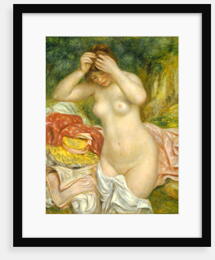 Bather Arranging her Hair, 1893 by Pierre Auguste Renoir